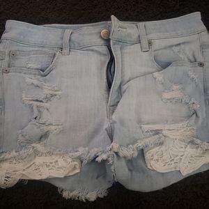 American eagle shorts size 8